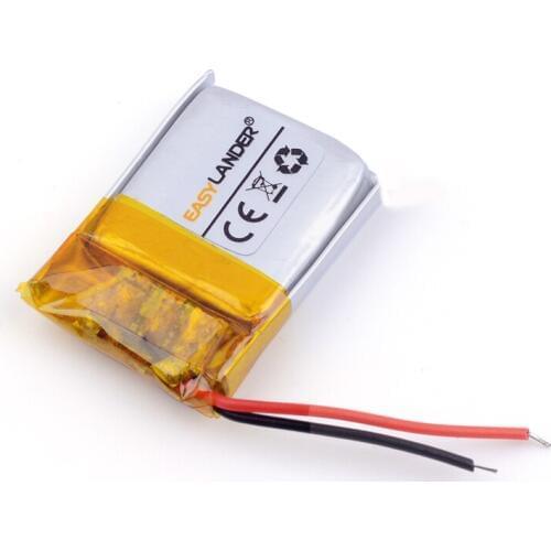 271424 80mAh 3.7v lithium polymer battery for MP3 DIY gift / toy Bluetooth voice recorder 80MAH