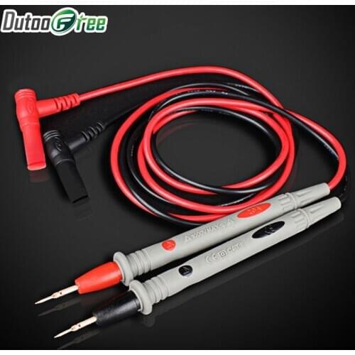 4PCS Universal Probe Test Leads Pin For AC DC LCD Digital Multimeters Multimeter Probe Test Wire Probe 20A 1000V