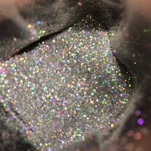 50g/Bag 0.2mm(1/128") Ultra-Fine Holographic Colorful Silver Nail Art Glitter Dust Powder Chrome Pigment Nail Decorations KD/57