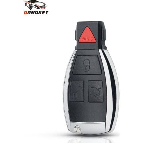 Dandkey Modified 3 Buttons Smart Remote Key Shell Keyless Fob Case For Mercedes Benz C B E Class W203 W211 W204 YU BN CLS CLK