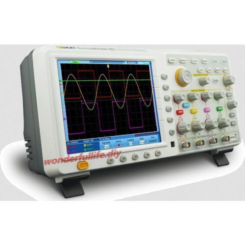OWON TDS8204 Digital Oscilloscope 8" touch screen color LCD 4 channels 200MHz 2GS/s 7.6M Record Length