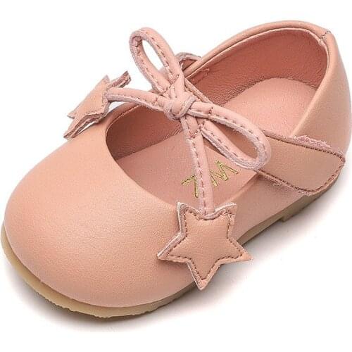 CMSOLO Casual Shoes Kids Spring Aummer New Fashion Princess Girls Soft Leather Bottom Baby Girls Shoes Casual Shoes Children
