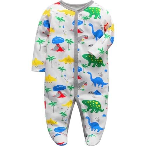 Baby Boys Girls Romper Cotton Long Sleeve Jumpsuit Infant Clothing Autumn Newborn Baby Clothes