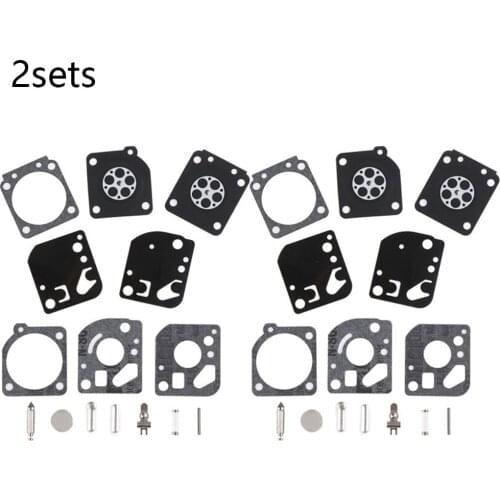 2set Carburetor Carb Rebuild Kit For Zama RB-29 Ryobi 26cc && 30cc Trimmer Lawn Mower Carburateur Accessories Repair Kit