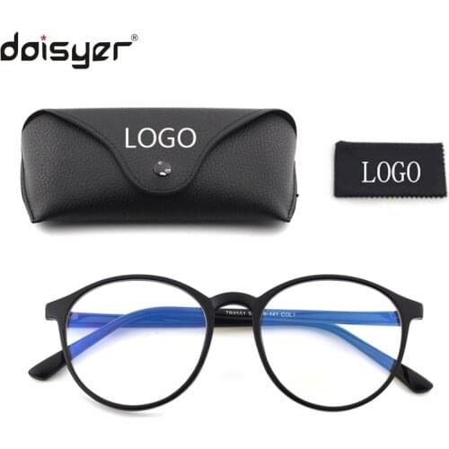 Daisyer Unisex Anti Blue Ray Glasses Blue Light Blocking Glasses UV Blocking Computer Gaming Filter Round Glasses
