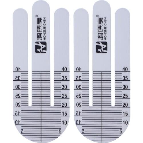 1Pair Optical PH Ruler Pupil Height Meter Optometry PH Test Eye Ophthalmic Tool Wholesale