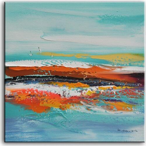 Original oil painting seascape hand-painted Home decoration painting famous high quality Modern artists painting 18011816