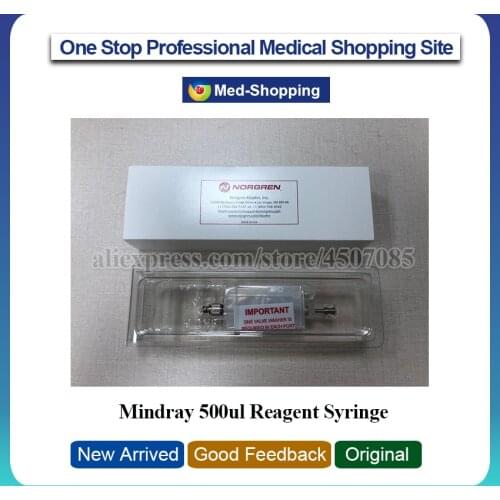 Original MINDRAY BS-120/200/200E Biochemistry analyzer Kloehn 500ul Reagent Syringe ZDV FRU (Zero Dead Volume) 801-BA23-00025-00