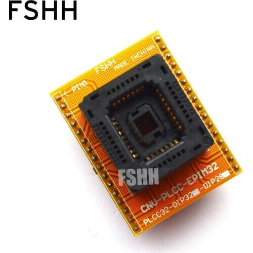 PLCC32 Programmer Socket PLCC32 to DIP32 PLCC32 -DIP32 Adapter CNV-PLCC-EPIM32 Programmer Adapter test socket