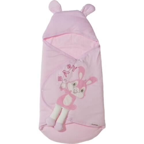 Baby girl Pink Bebecix Swaddle Blanket