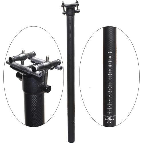 EC90 professional full carbon bicycle seat post adjustable seatpost road mtb mountain foldable bike parts 31.8 34.9 33.9*580mm