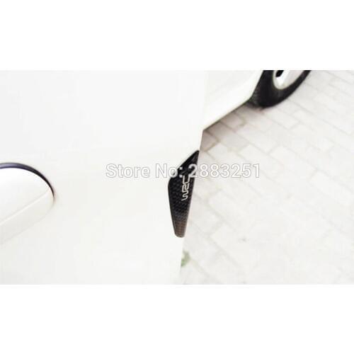 Car Styling Carbon Fiber Door Protector Door Side Edge Sticker For Ford mondeo kuga fiesta Focus2 3 ecosport fusion Accessories