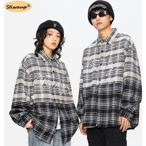 STIWAUP Men's Long Shirts