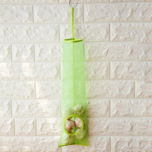 Kitchen Garbage Trash Storage Bag Onion Holder Vegetable Potato Hanging Mesh Fruit Ginger Organizer Container Garlic Food Saver