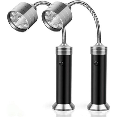 Barbecue Grill Light Magnetic Base Super Bright LED BBQ Lights - 360 Degree Flexible Gooseneck Weather Resistant BBQ Tools