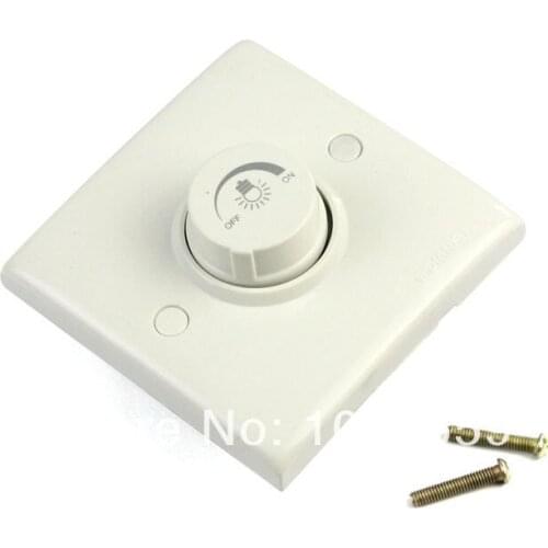 220V-265V 300W Rotating Triac LED Light DIMMER ADJUSTABLE BRIGHTNESS CONTROLLER Switch Wall Socket for Light Lamp