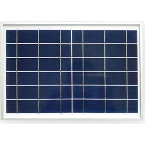 1Pcs 6V 10W Glass Laminated Polycrystalline Silicon Solar Cell, Solar Panel With Frame