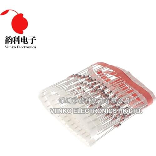 100pcs 1N4747A 1N4747 Zener Diode 1W 20V DO-41 IN4747A