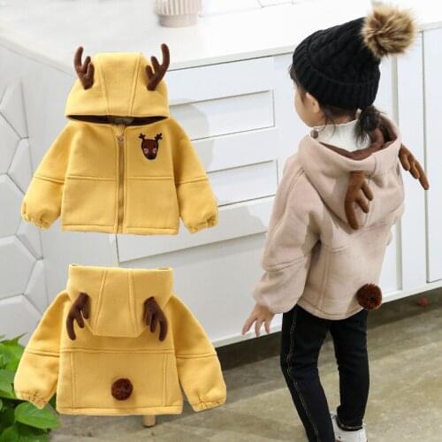 2021 Little Girls Jacket Spring Autumn Baby Kids Casual Tops Outerwear Cartoon Coat Children Clothing Baby Clothes Hoodies