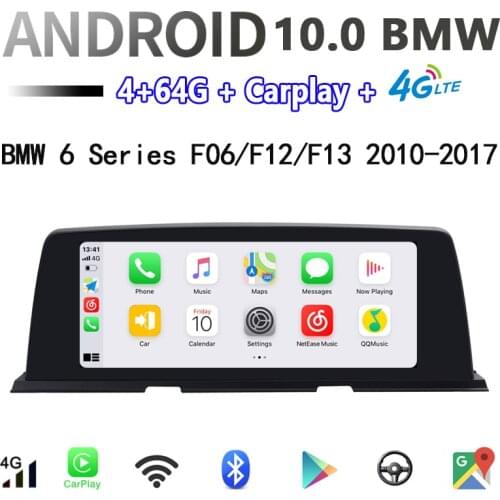 Android 10For BMW 6 Series F06 F12 F13 2011 2012 - 2018 Stereo Audio Radio Car DVD Multimedia Player GPS Navigation Unit