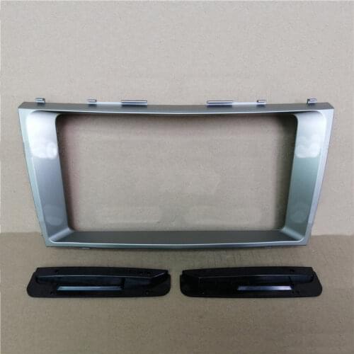 Car Fascia Navigation Fascias Dash Frame Kit For 9" Android Multimedia Player For Camry 2006 2007 2008 2009 2010 2011