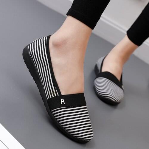 Cresfimix sapatos femininos women casual spring & summer slip on loafers lady cute comfortable slip on flat shoes female flats