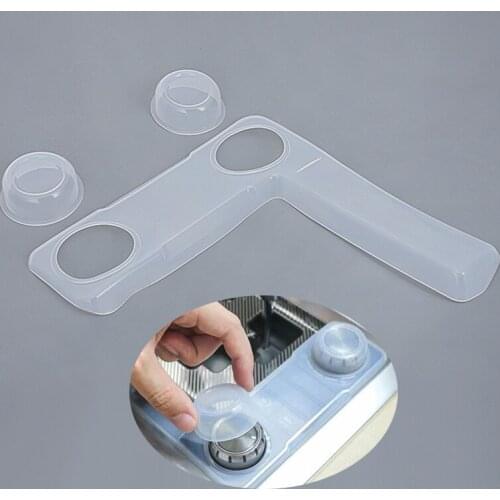 For Toyota Land Cruiser Soft Rubber Dust proof Gear Cover 2016 2017 2018 2019 2020 Car Styling Interior Accessories