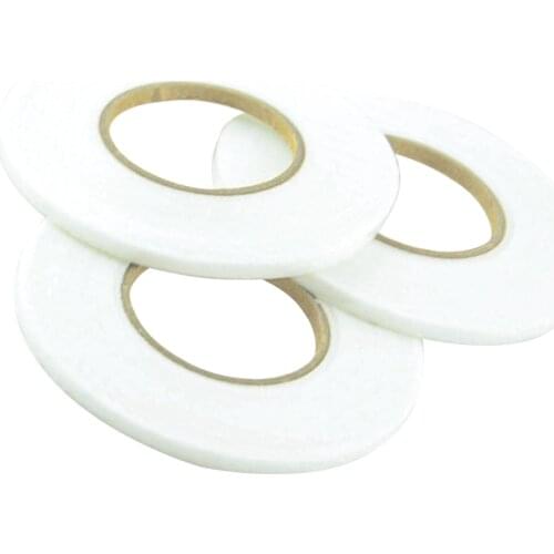 Teramila Double Faced Adhesive Tape 1.2 CM width 210 Yards Synthetic Glued Binding Handmade DIY Craft Quilt lining 3rolls/lot