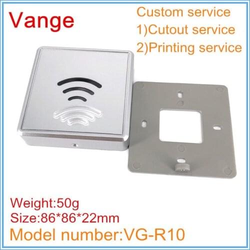 1pcs/lot mould making wifi router project box 86*86*22mm ABS plastic enclosure case diy housing for signal launcher product