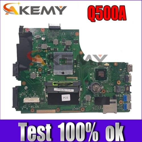 Q500A Mainboard REV 2.1 For ASUS Q500A Laptop Motherboard HM76 DDR3 60-NTGMB1000-B01 Integrated GM 100% Tested Free Shipping
