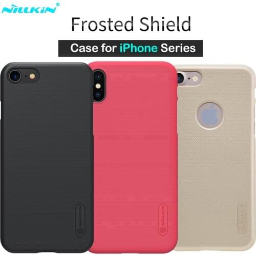 Nillkin Matte Phone Case for iPhone SE 2020 SE2 X XR XS Max Cover Hard Back Frosted Cover for iPhone 6 6s 7 8 Plus Case