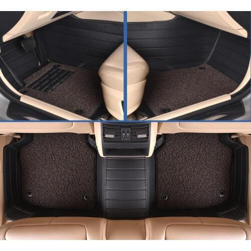 Myfmat custom car foot leather rugs mat durable for SKODA Octavia Fabia Superb Yeti Rapid Octavia RS cozy free shipping hot sale