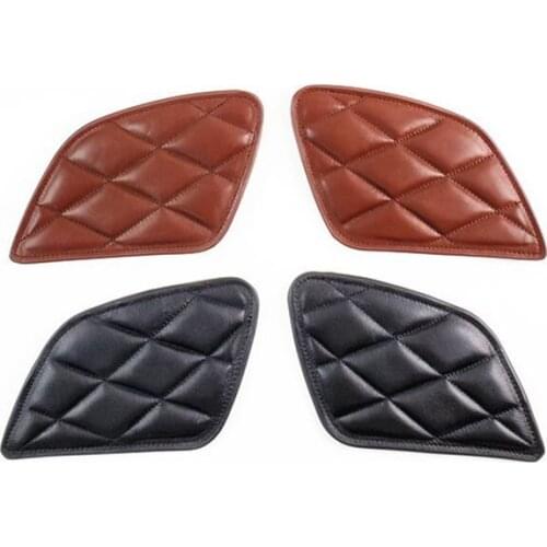 Motorcycle Tank Sticker Retro Motorbike Tank Protection Vintage Decoration Cafe Racer Style Knee Grip Moto Tank Pad