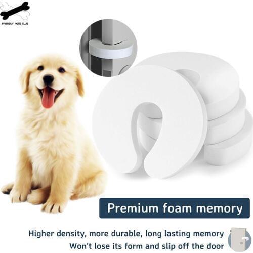 Pet Door Latch Plus Door Stopper Prevent Door From Closing Easy Installation Without Drilling For indoor Kitten Pubby