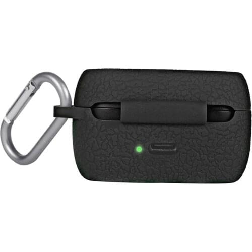 Silicone Protective Case Charging Box Cover with Buckle for Elite Active 75t Wireless Earphones Accessories