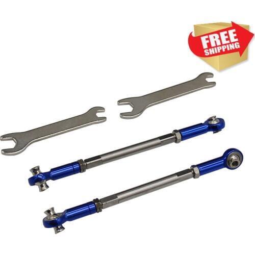RC Parts trx 85086-4 UDR trax metal Adjustable Steering Turnbuckles Toe Links option parts