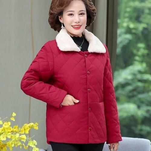 2021 New Plus Velvet Warm Short Jacket Female Cotton Padded Jackets Autumn Winter Coat Women Parker