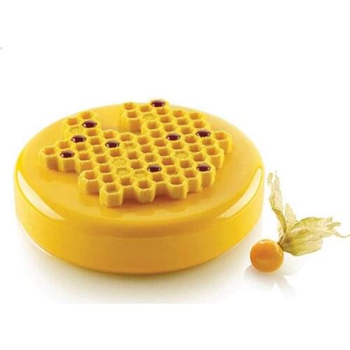 1PCS DIY Honeycomb Cakes Molds Silicone Mold Fondant Cake Chocolate Soap Candy Biscuit Sugar Mold Baking Kitchen Accessories