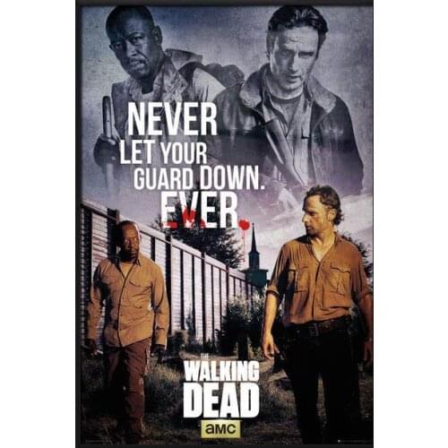 6Style Choose Classic THE WALKING DEAD - TV SHOW Art Silk Print Poster 24x36inch