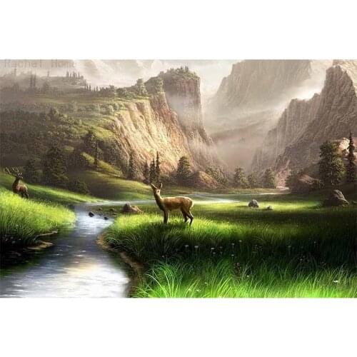 Diamond Embroidery Diy Diamond Painting Cross Stitch Kits Diamond Mosaic Scenery Full Square Diamond Embroidery CS163