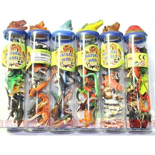 Dinosaur Animal Figures Ocean Poultry Model Dinosaur Toy Set Animal Insect Model Kids Toys Birthday Gift