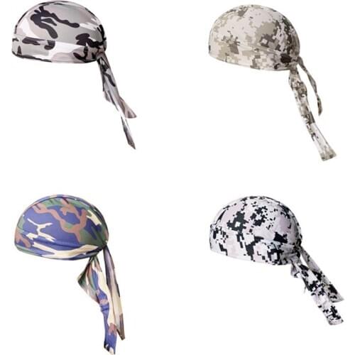 Breathable Cycling Caps Quick Dry Cap Helmet Moisture Wicking Sunshade Head Cover Headscarf Outdoor Cycling Bandana Headbands