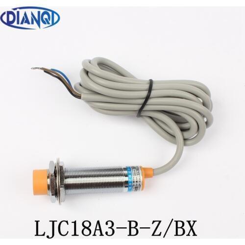 DIANQI capacitive proximity sensor LJC18A3-B-Z/BX 18mm diameter,10mm detective distance DC6-36V 3 wires,NO sensor switch