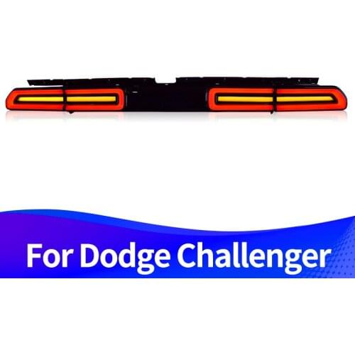 Taillight Assembly for Dodge Challenger 2008-2014 LED running light LED brake light LED sequential turn signal LED reverse light