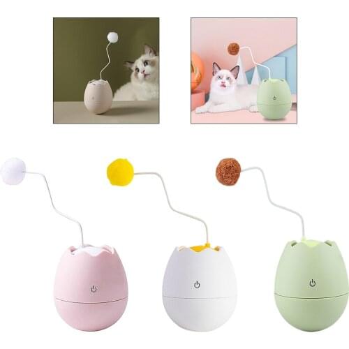 Interactive Cat Toy, Cat Rolling Balls Cat Tumbler Toys Cat Teaser Toy Cat