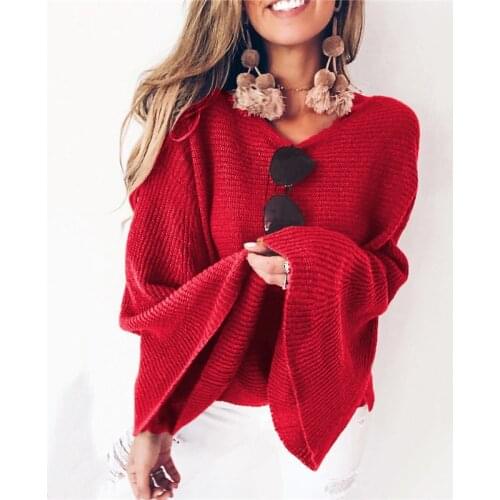 Fashion Women Spring Loose Knitted Sweater Elegant Long Sleeve Ladies Baggy Knitwear Casual Pullover truien dames Streetwear