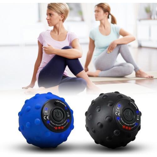 Rechargeable Electric Fitness Massage Ball Deep Tissue Self-myofascial Release Body Fascia Relaxation Yoga Exercise Relieve