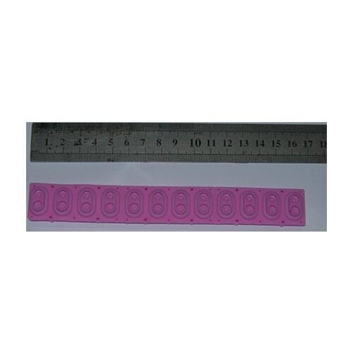 Conductive Rubber Contact Pad Button D-Pad for MEIKE Electronic piano