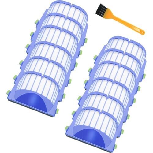 HEPA brush Filter Replacement for iRobot Roomba 500 600 Series 536 550 551 620 650 Vacuum Cleaner parts accessories