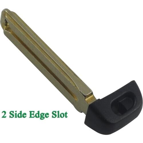 Bilchave Replacement Keyless Entry Remote Key Uncut Blade For Toyota Corolla Camry Prius Venza Insert Smart Key Blade